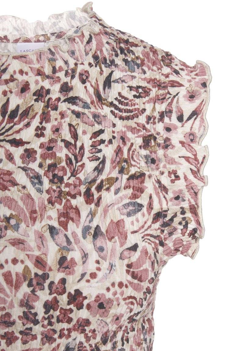 Vivance Vivance Top - creme mauve bedruckt Black Friday