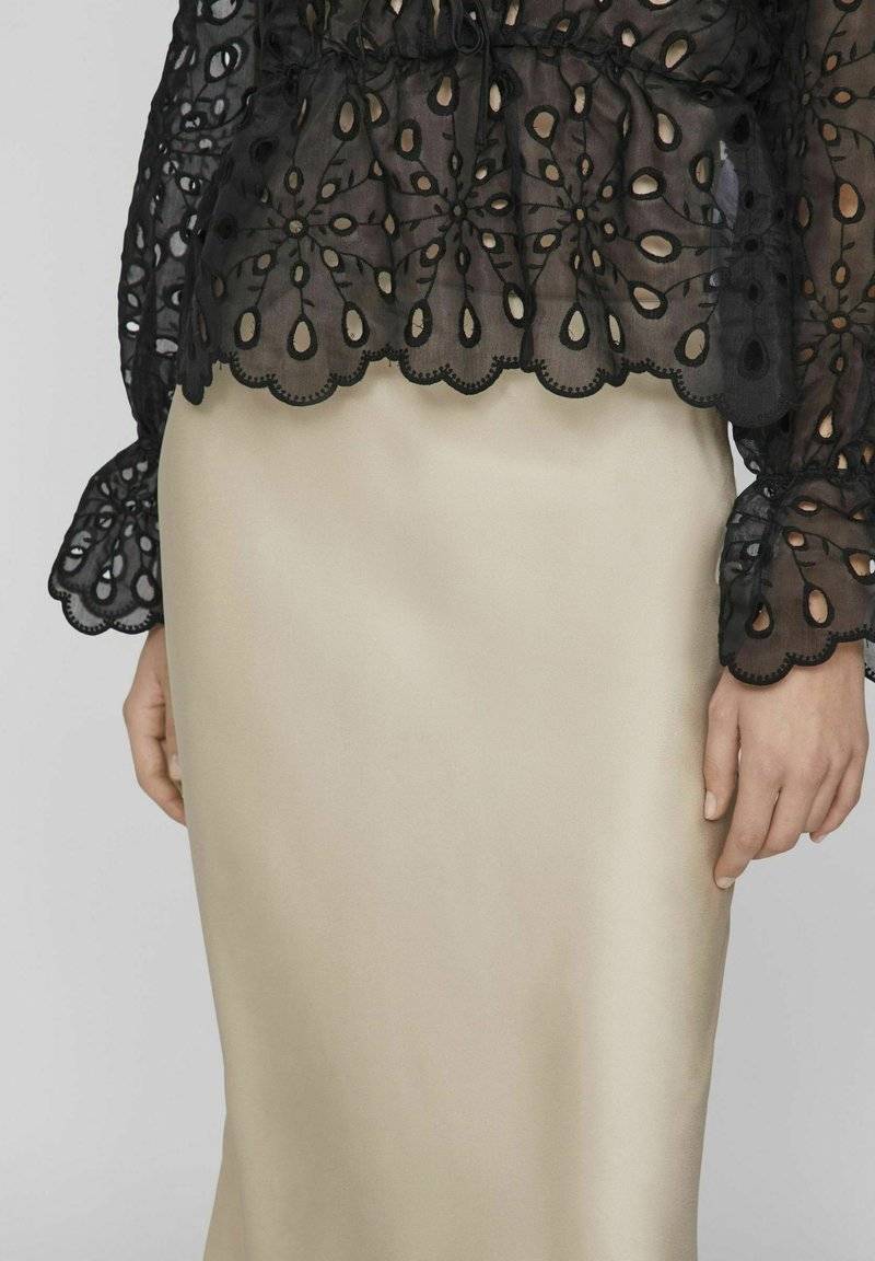 VILA VILA A-line skirt - cement Lagerräumung