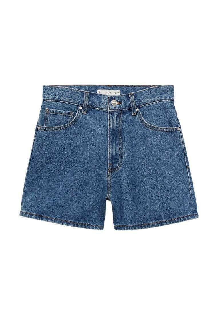 Mango Mango ZOE - Denim shorts - bleu moyen Saisonale Angebote