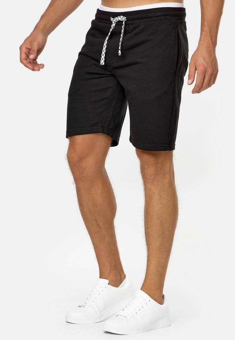 INDICODE JEANS INDICODE JEANS ALDRICH - Shorts - black Sonderangebote