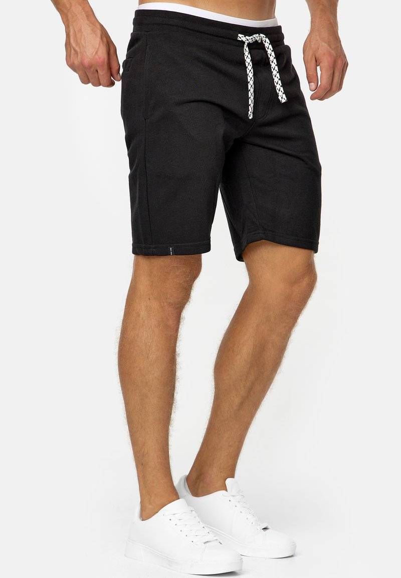 INDICODE JEANS INDICODE JEANS ALDRICH - Shorts - black Sonderangebote