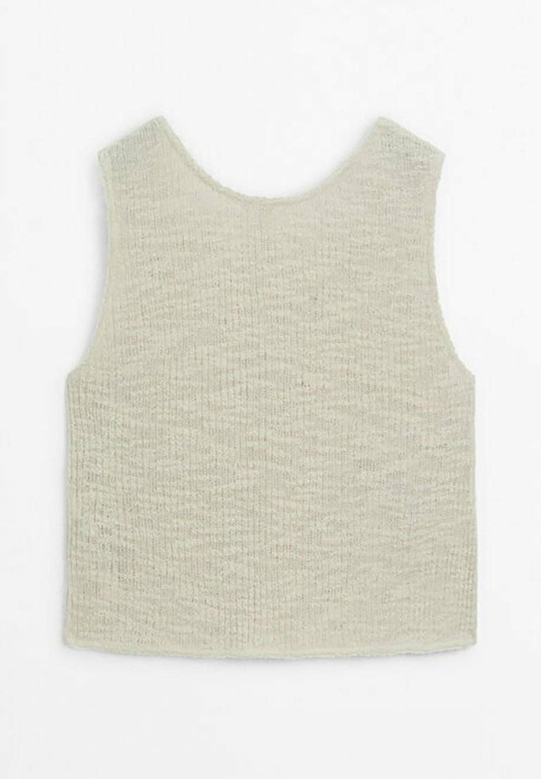 Massimo Dutti Massimo Dutti SLEEVELESS - Top - light brown VIP-Rabatte