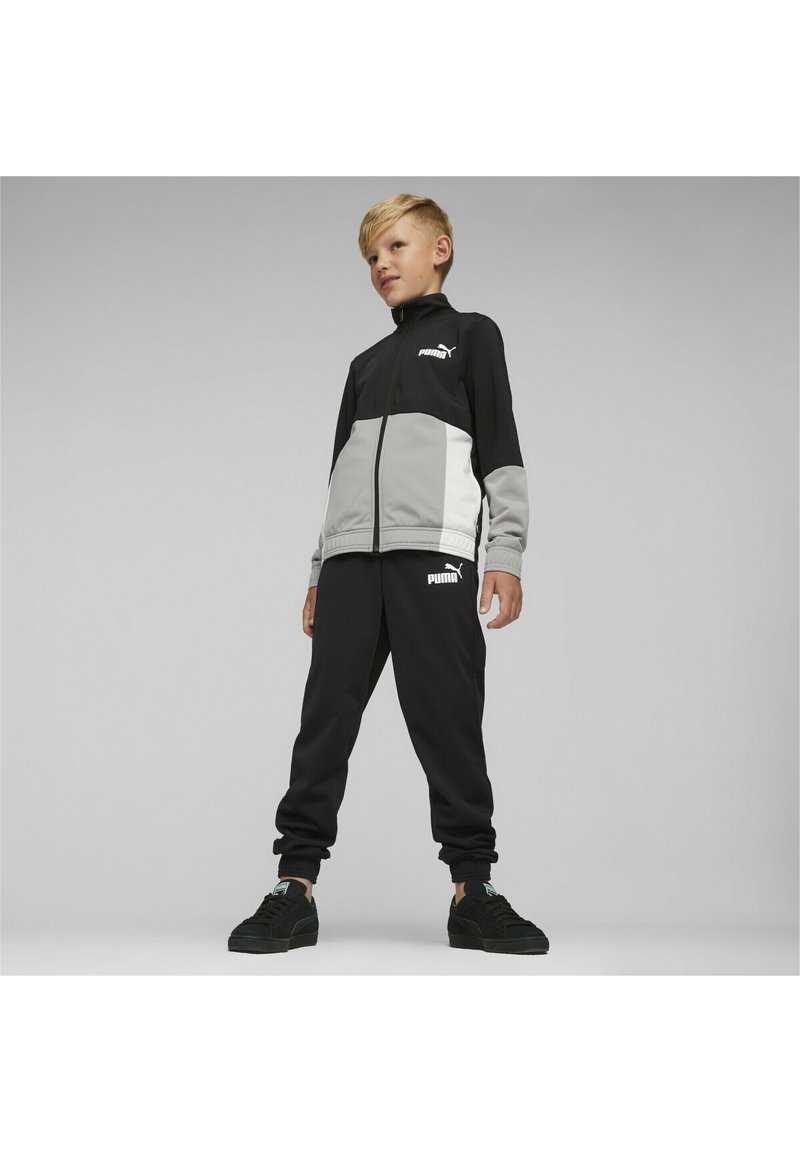 Puma Puma COLORBLOCK SUIT UNISEX SET - Tracksuit - black Wochenangebot