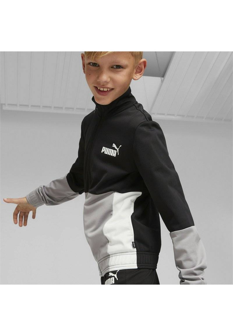 Puma Puma COLORBLOCK SUIT UNISEX SET - Tracksuit - black Wochenangebot