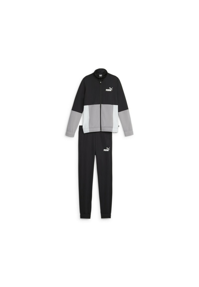 Puma Puma COLORBLOCK SUIT UNISEX SET - Tracksuit - black Wochenangebot