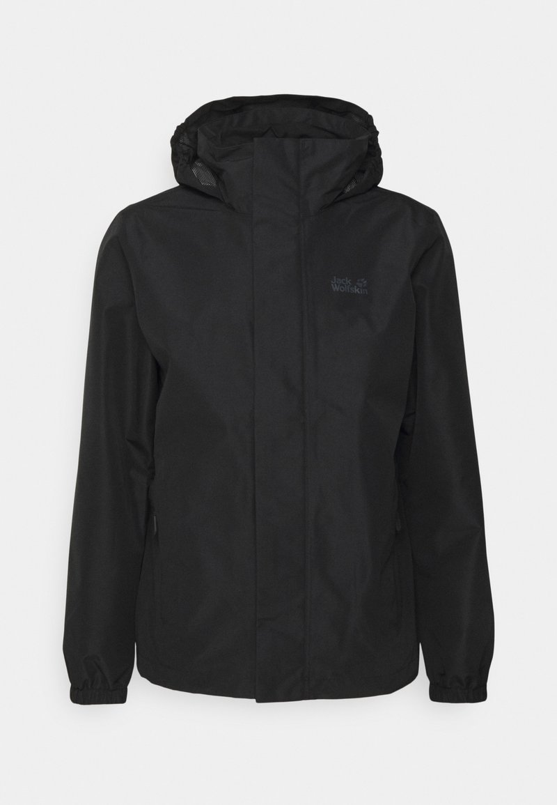 Jack Wolfskin Jack Wolfskin STORMY POINT - Hardshell jacket - black Begrenzte Freigabe