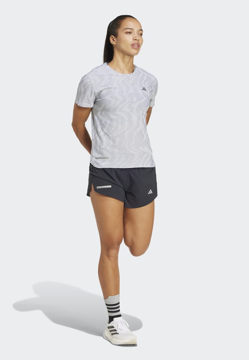 adidas Performance adidas Performance ULTIMATE HEAT.RDY ENGINEERED - Print T-shirt - halo silver Zeitbegrenzte Promotion