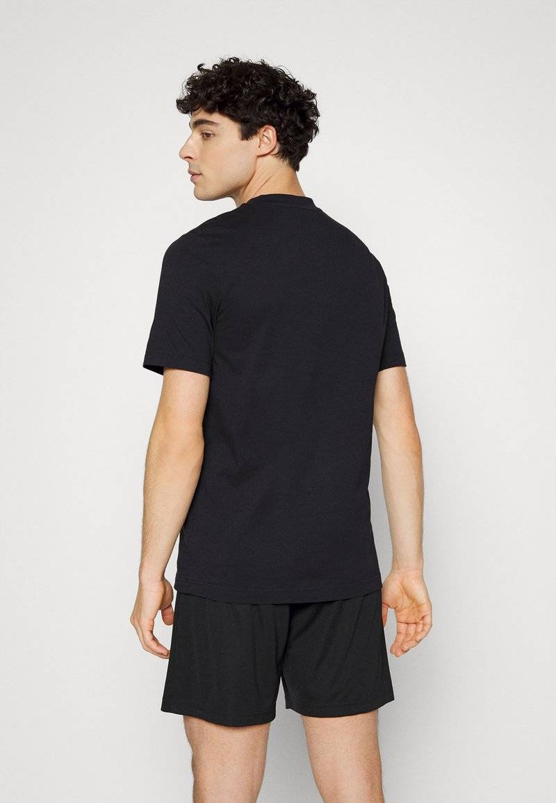 adidas Performance adidas Performance ENTRADA TEE - Print T-shirt - black Großer Ausverkauf