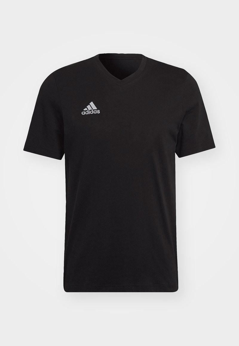 adidas Performance adidas Performance ENTRADA TEE - Print T-shirt - black Großer Ausverkauf