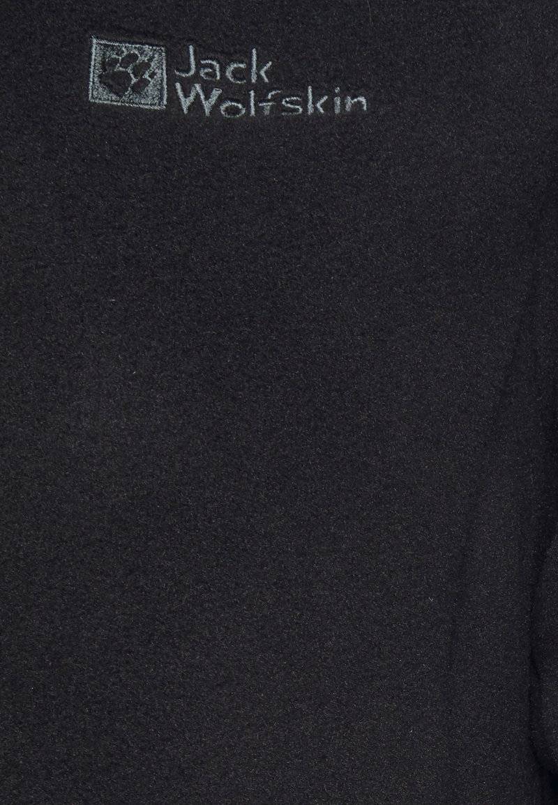Jack Wolfskin Jack Wolfskin MOONRISE - Fleece jacket - black Begrenztes Angebot