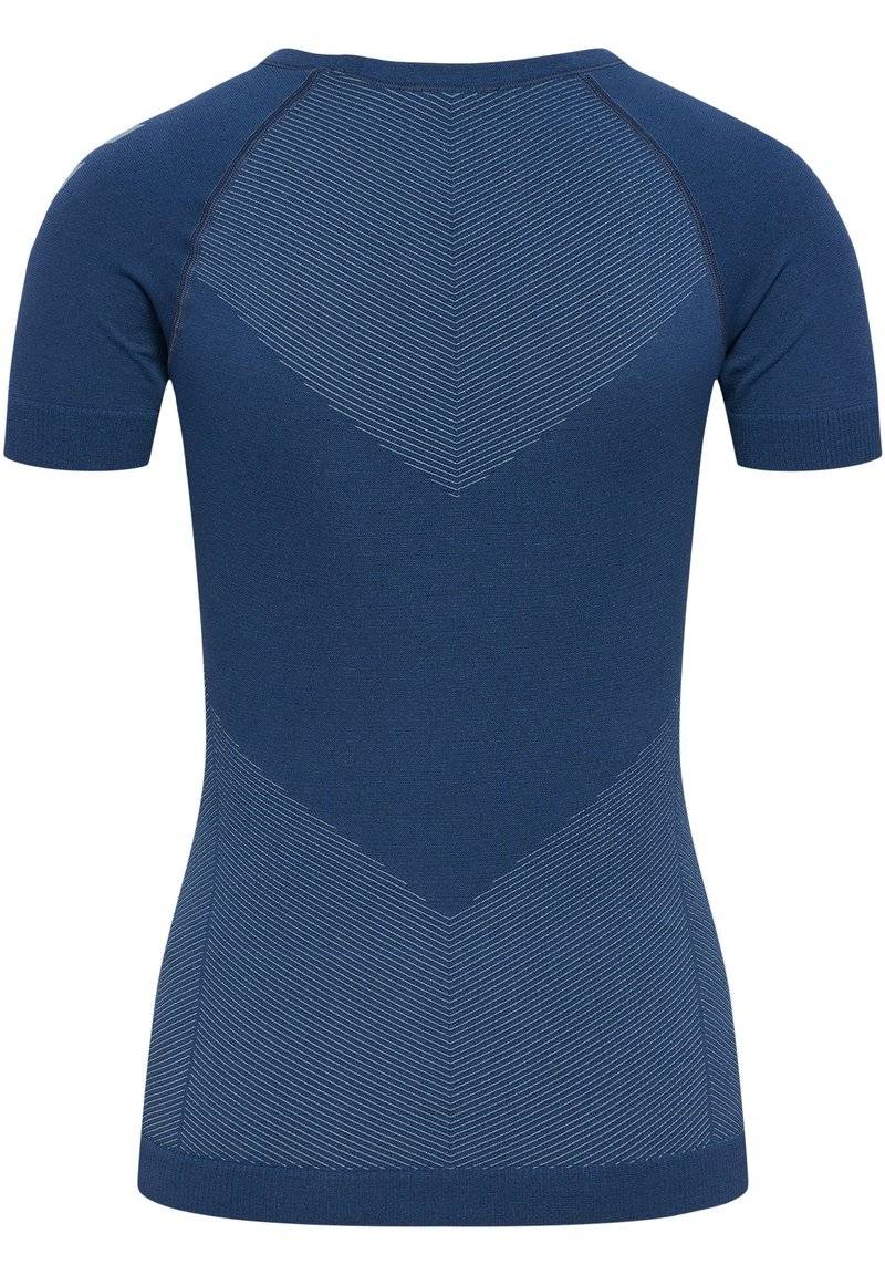 Hummel Hummel FIRST SEAMLESS - Sports T-shirt - vintage indigo Online Shopping