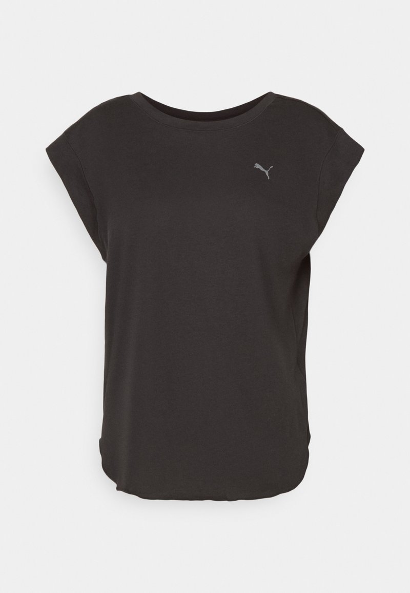 Puma Puma STUDIO FOUNDATIONS TEE - Sports T-shirt - black Cyber Monday