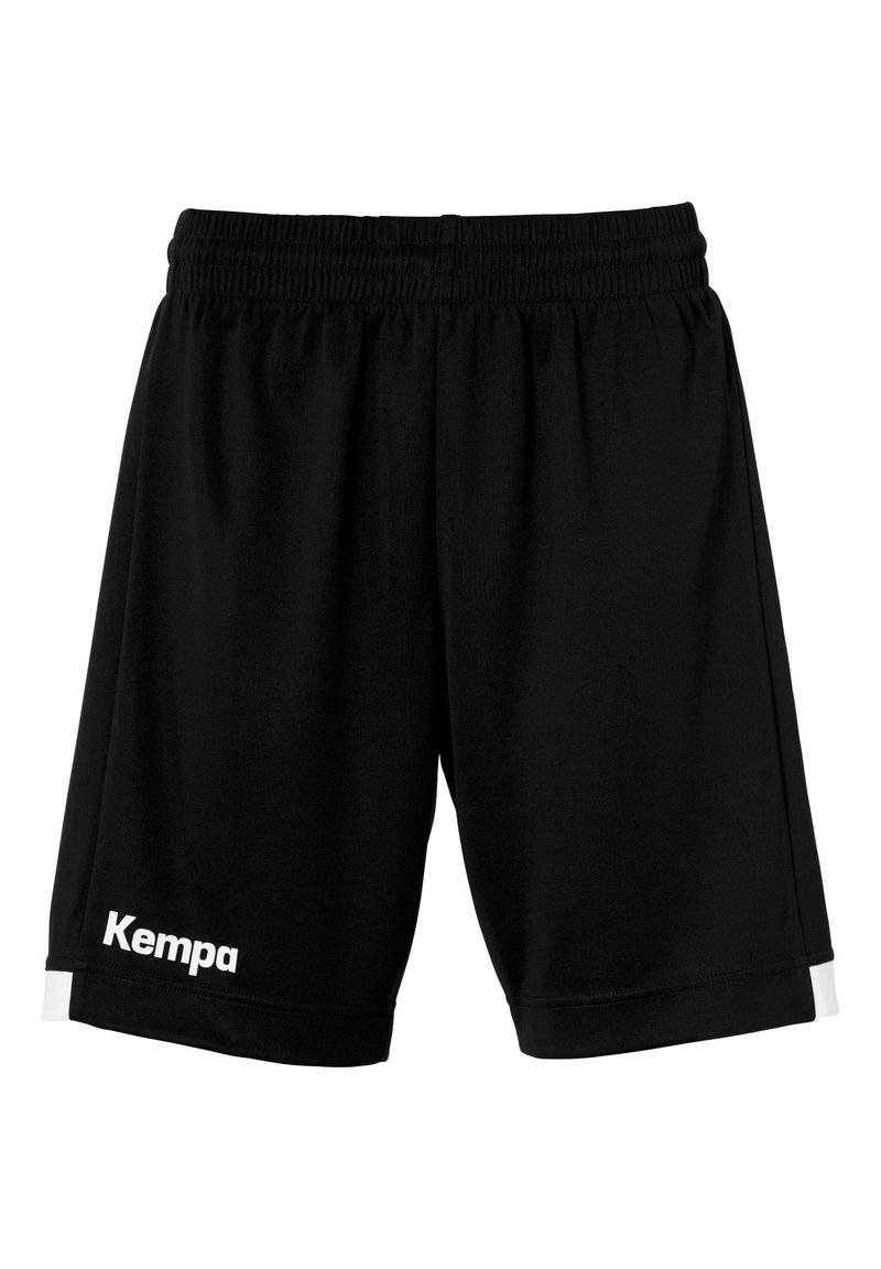 Kempa Kempa PLAYER LONG - Sports shorts - schwarz weiß Räumungsverkauf