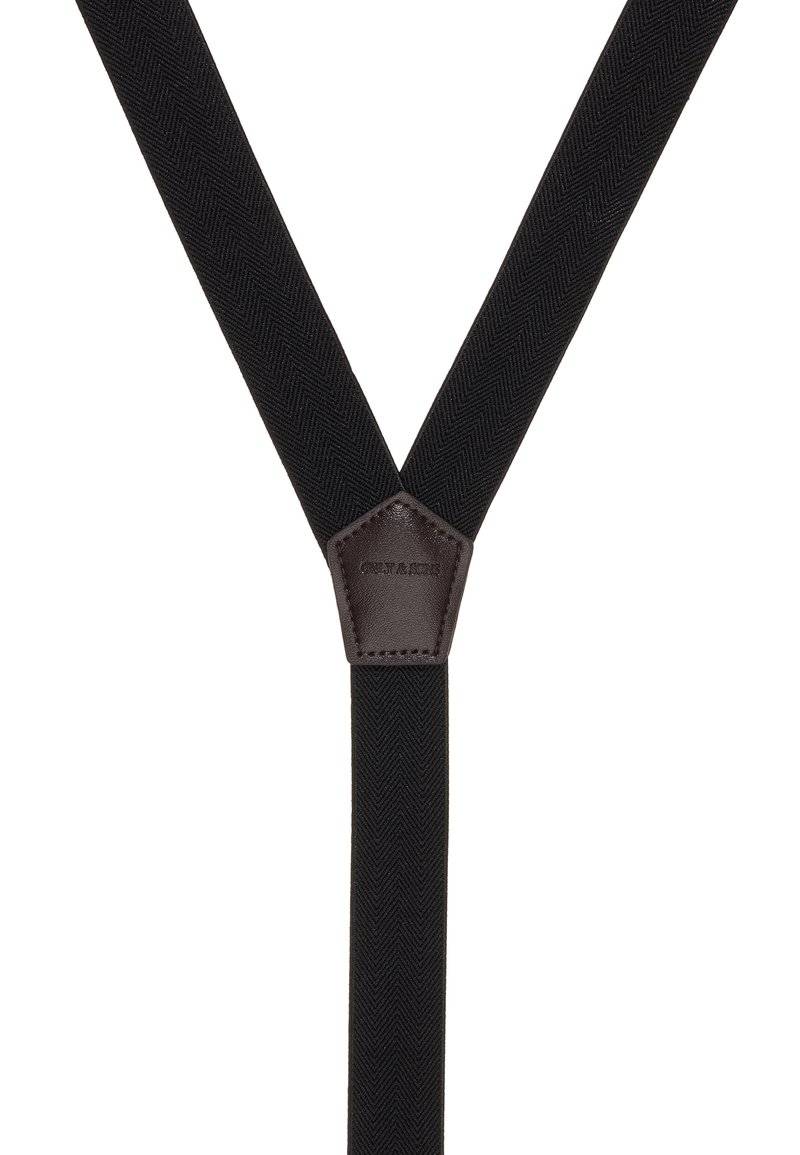 Only & Sons Only & Sons ONSBOWTIE SUSPENDER UNISEX SET - Bow tie - black JETZT KAUFEN