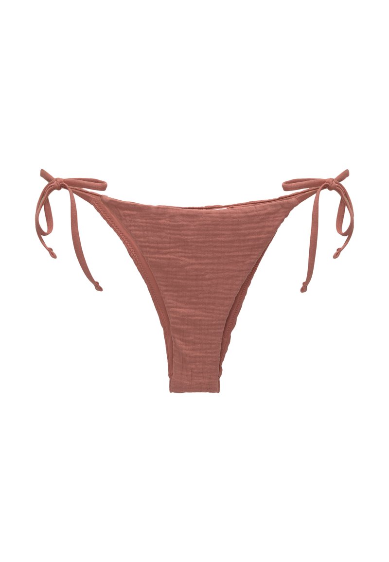 PULL&BEAR PULL&BEAR TEXTURED - Bikini bottoms - light pink Neueste Stile