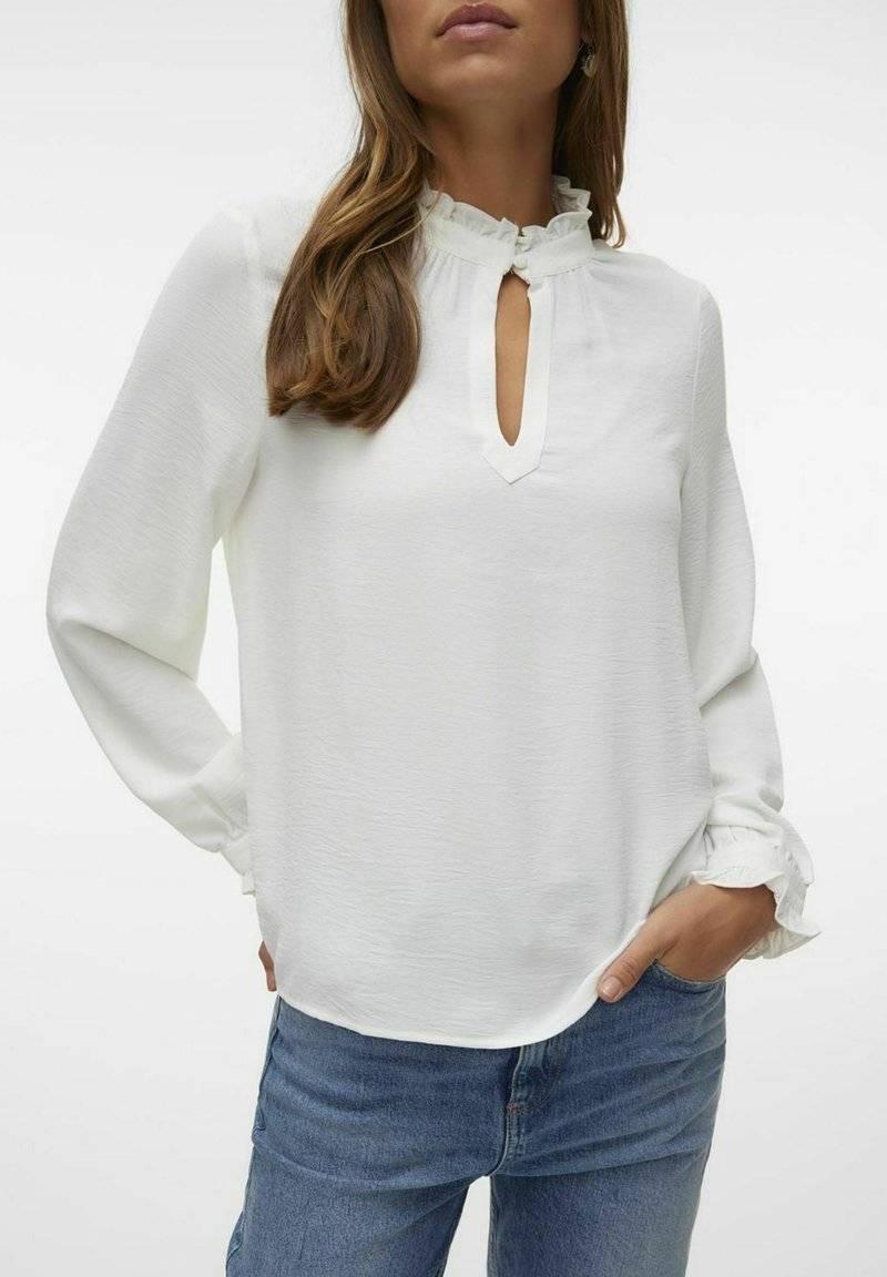 Vero Moda Vero Moda Blouse - snow white Letzte 2 Tage