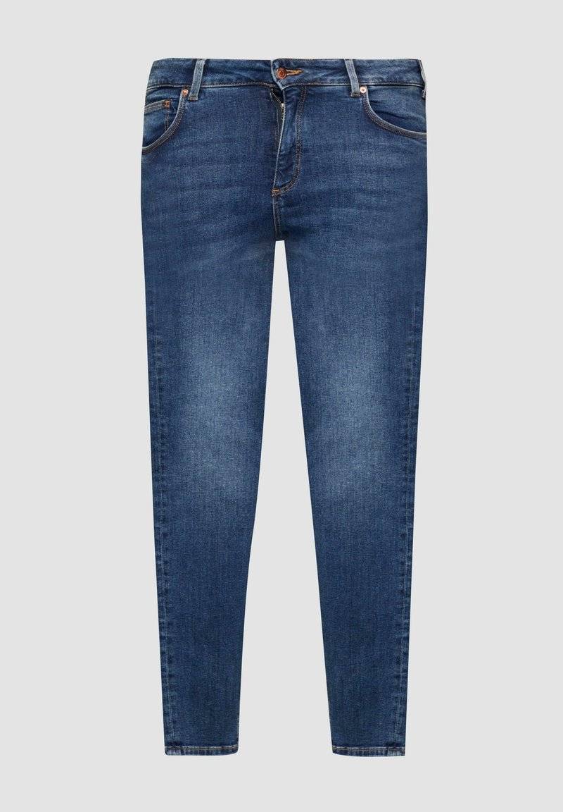 QS QS CURVY MID - Slim fit jeans - blau Bis zu 65% Rabatt
