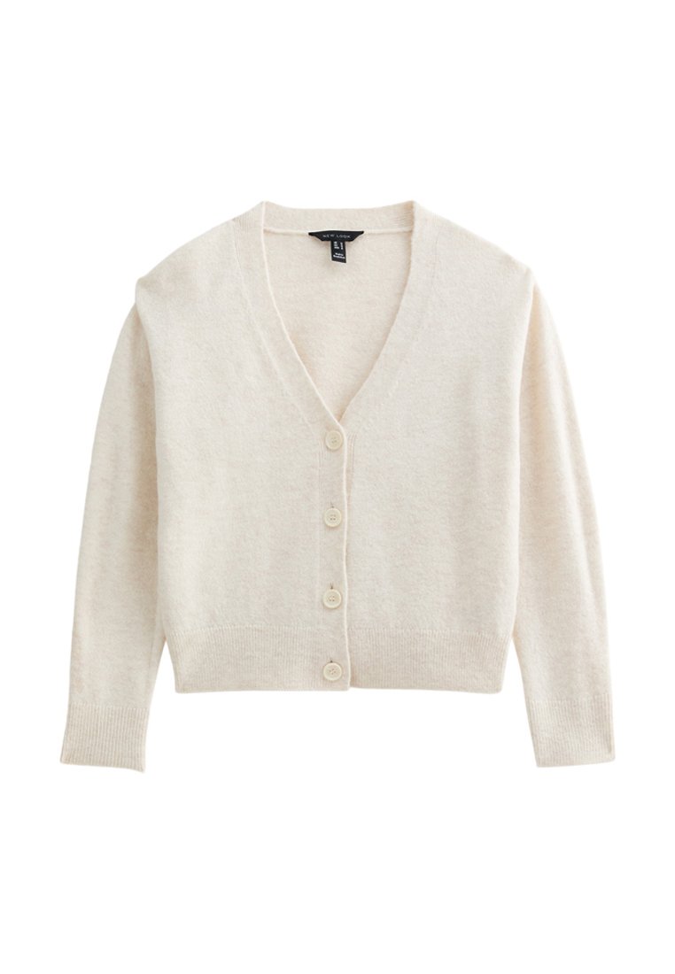New Look New Look Cardigan - cream Nur für heute