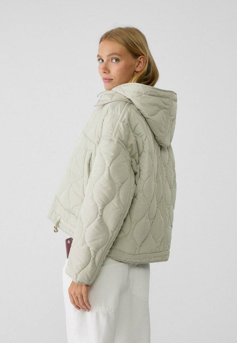 Stradivarius Stradivarius PUFFER - Winter jacket - white Discount Store für neue Produkte