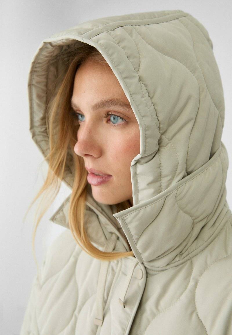 Stradivarius Stradivarius PUFFER - Winter jacket - white Discount Store für neue Produkte