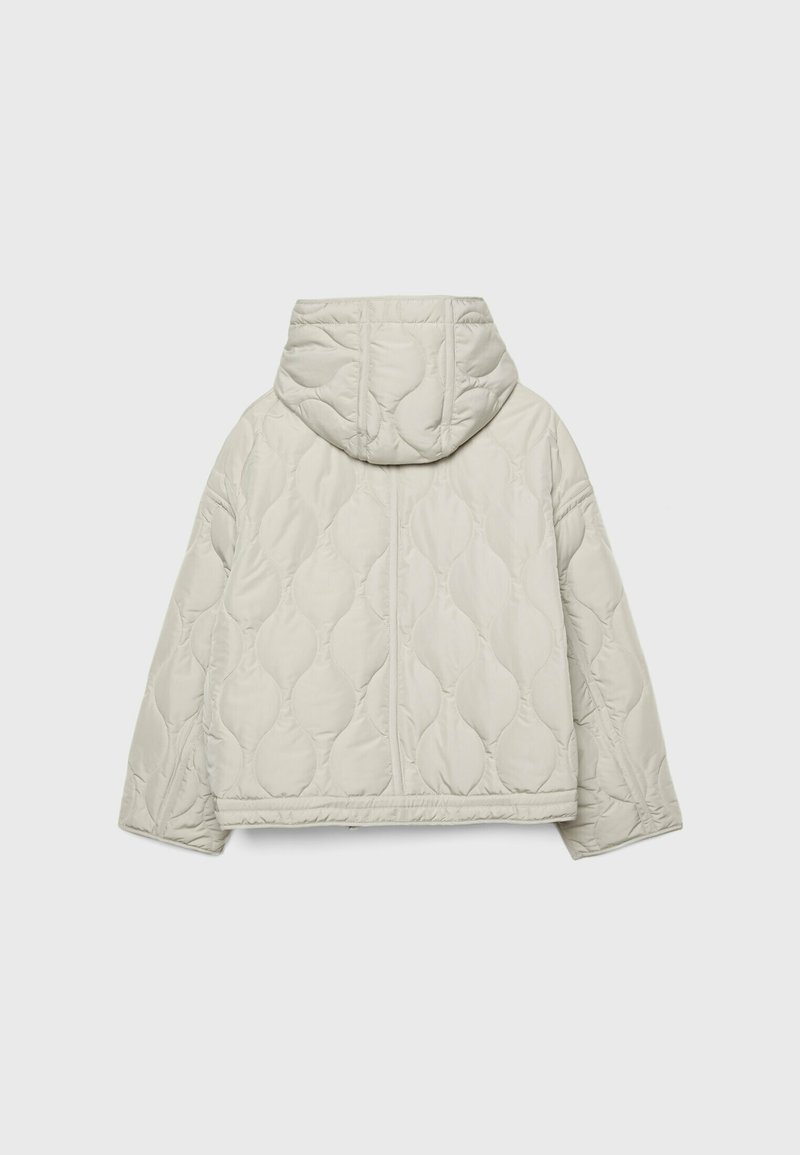 Stradivarius Stradivarius PUFFER - Winter jacket - white Discount Store für neue Produkte
