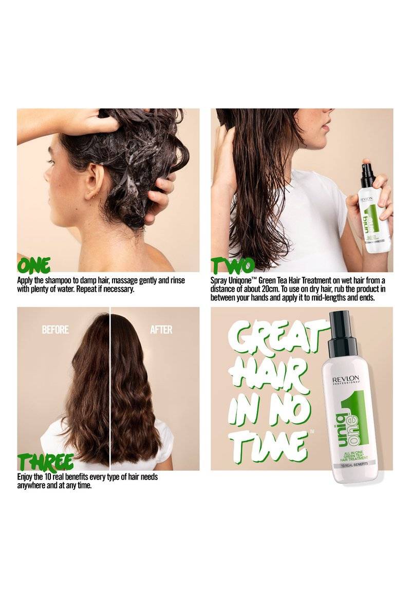 Revlon Professional Revlon Professional UNIQONE™ ALL IN ONE HAIR TREATMENT 10 REAL BENEFITS, GREEN TEA - Hair treatment Fabrikverkauf