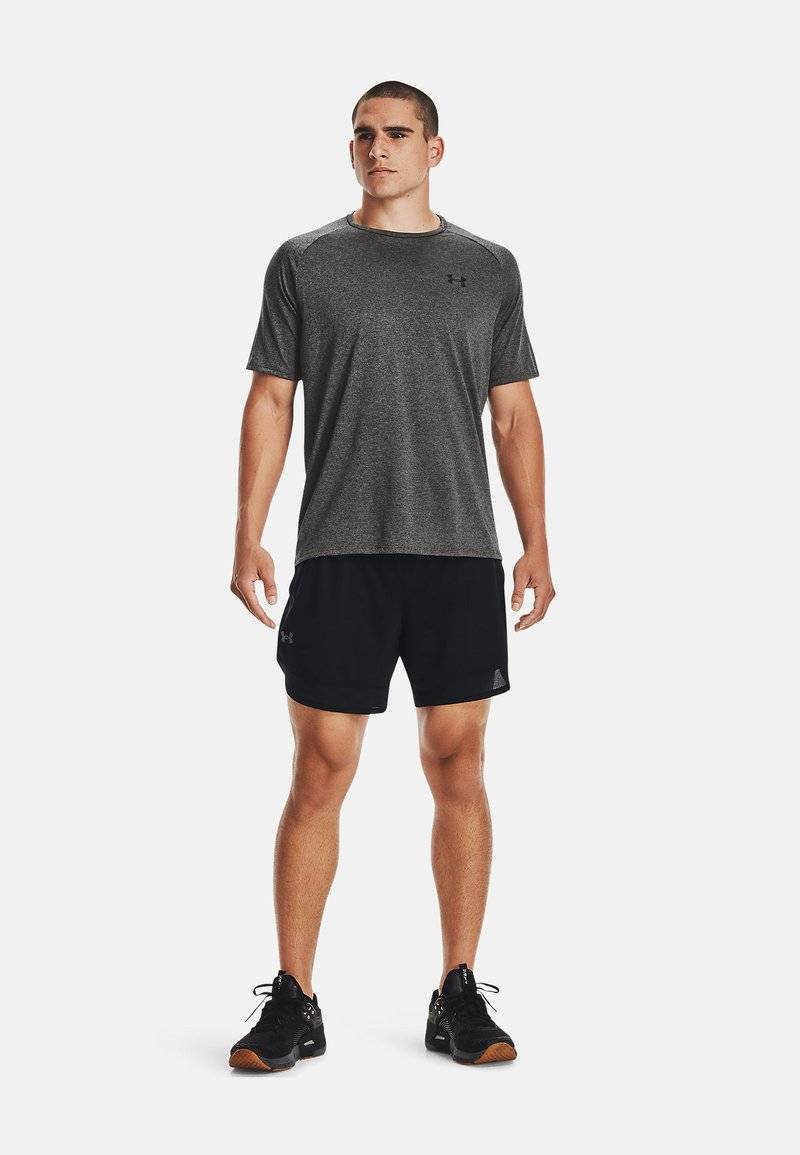 Under Armour Under Armour TECH TEE - Sports T-shirt - carbon heather Riesige Ersparnisse