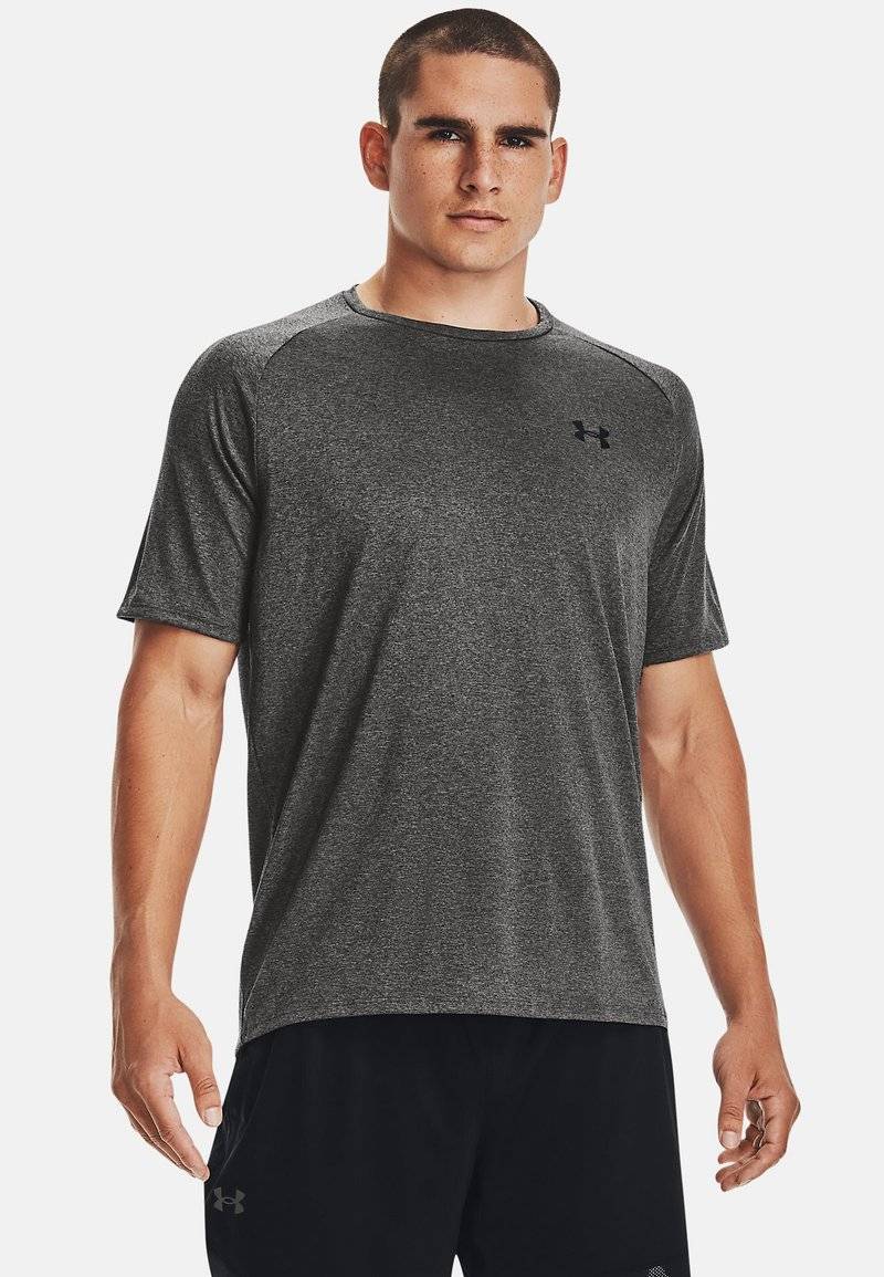 Under Armour Under Armour TECH TEE - Sports T-shirt - carbon heather Riesige Ersparnisse