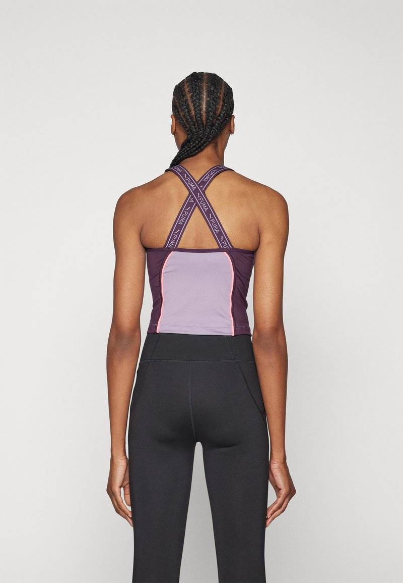 Puma Puma FIT TRAIN STRONG FITTED TANK - Top - pale plum Bis zu 50% Rabatt