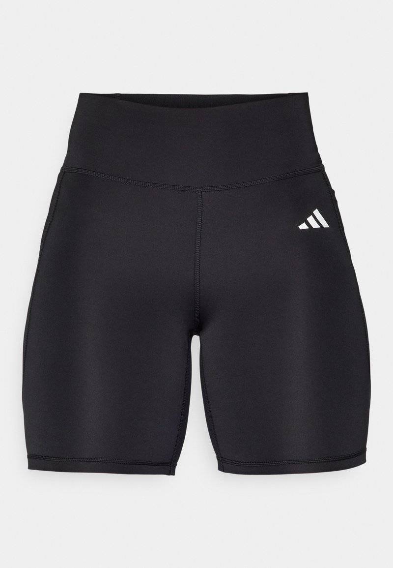 adidas Performance adidas Performance OPTIME ESSENTIALS STASH POCKET SHORT - Leggings - black Sonderangebot der Fabrik
