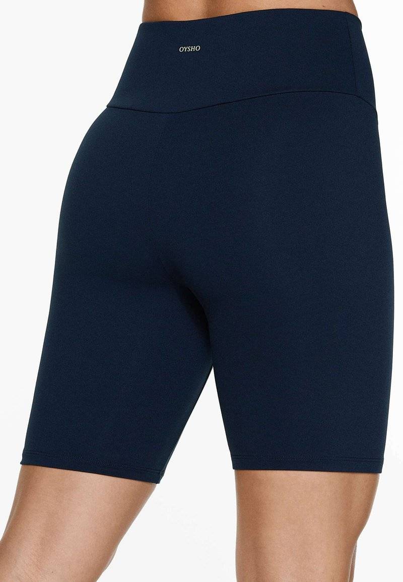 OYSHO OYSHO COMFORTLUX HIGH-RISE - Leggings - dark blue Clearance-Verkauf