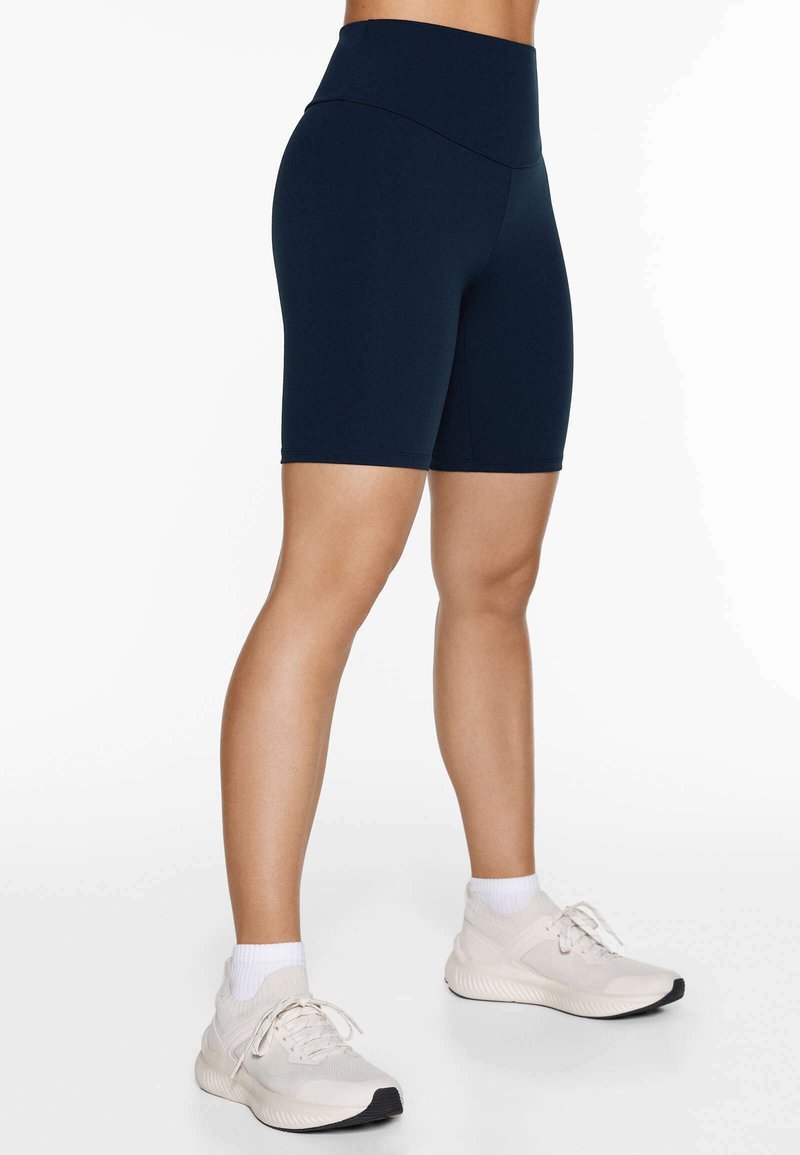 OYSHO OYSHO COMFORTLUX HIGH-RISE - Leggings - dark blue Clearance-Verkauf