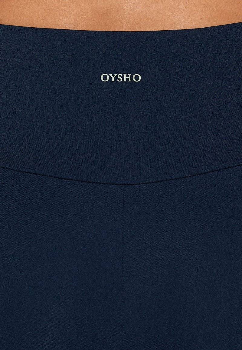 OYSHO OYSHO COMFORTLUX HIGH-RISE - Leggings - dark blue Clearance-Verkauf