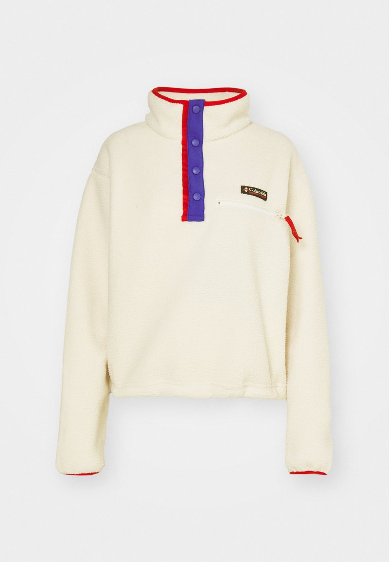 Columbia Columbia HELVETIA™ CROPPED HALF SNAP - Fleece jumper - chalk Speichern exportieren