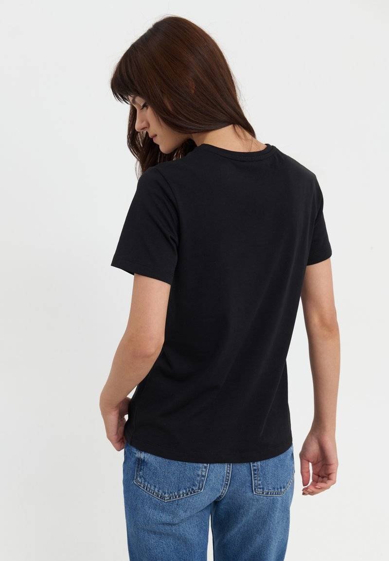 Even&Odd Even&Odd Print T-shirt - black zollfrei