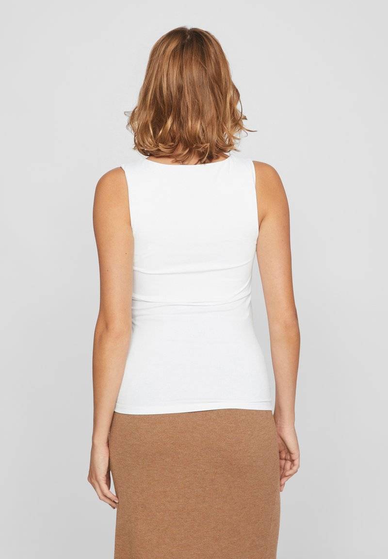 VILA VILA VIKENZA U-NECK TANK NOOS - Top - optical snow 2025