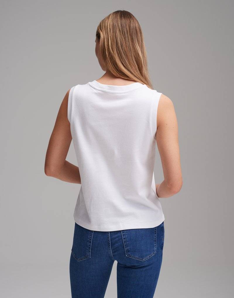 Opus Opus ILAYDA - Top - white Auslauf