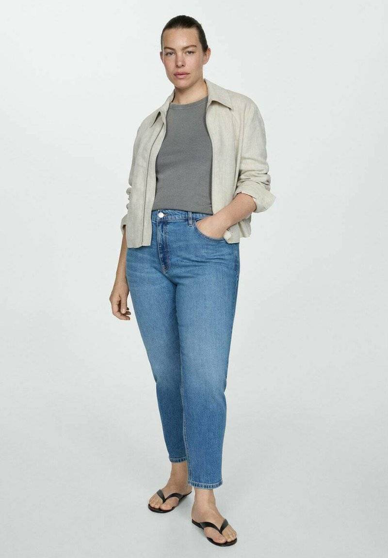 Mango Mango Relaxed fit jeans - medium blue Angebote