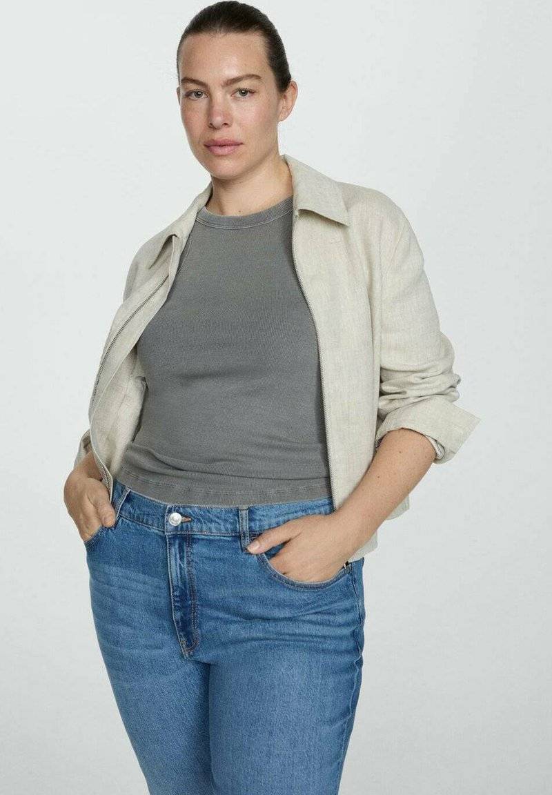 Mango Mango Relaxed fit jeans - medium blue Angebote