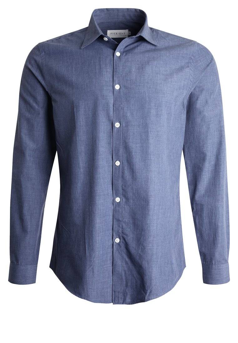 Pier One Pier One Shirt - blue Schlussverkauf
