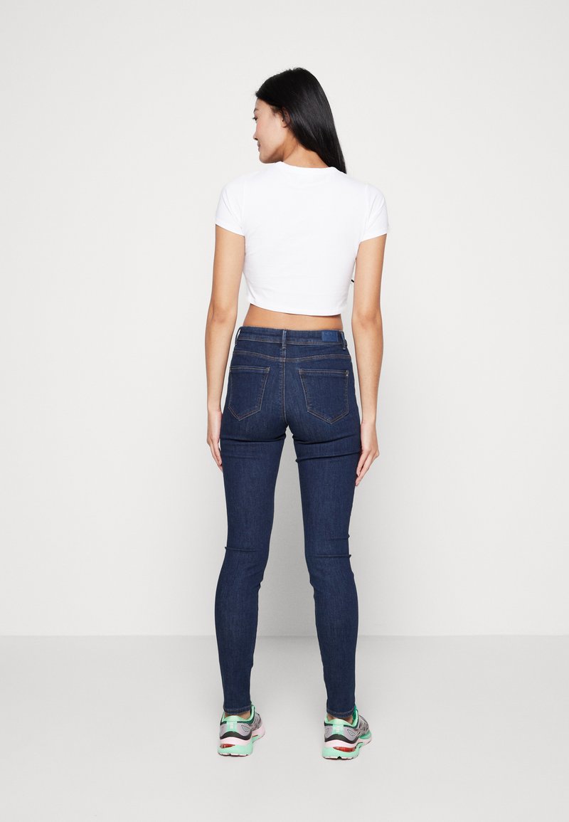 ONLY ONLY ONLWAUW - Jeans Skinny Fit - dark blue denim Fabrikverkauf