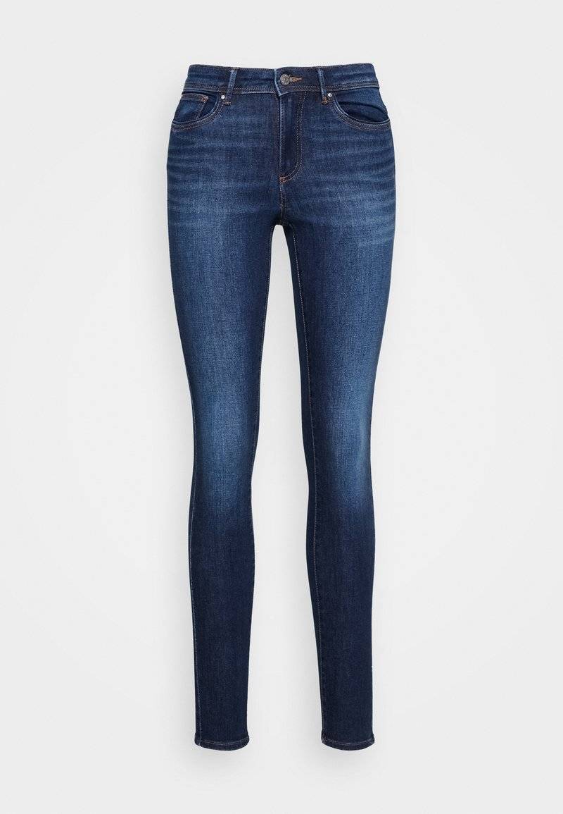 ONLY ONLY ONLWAUW - Jeans Skinny Fit - dark blue denim Fabrikverkauf