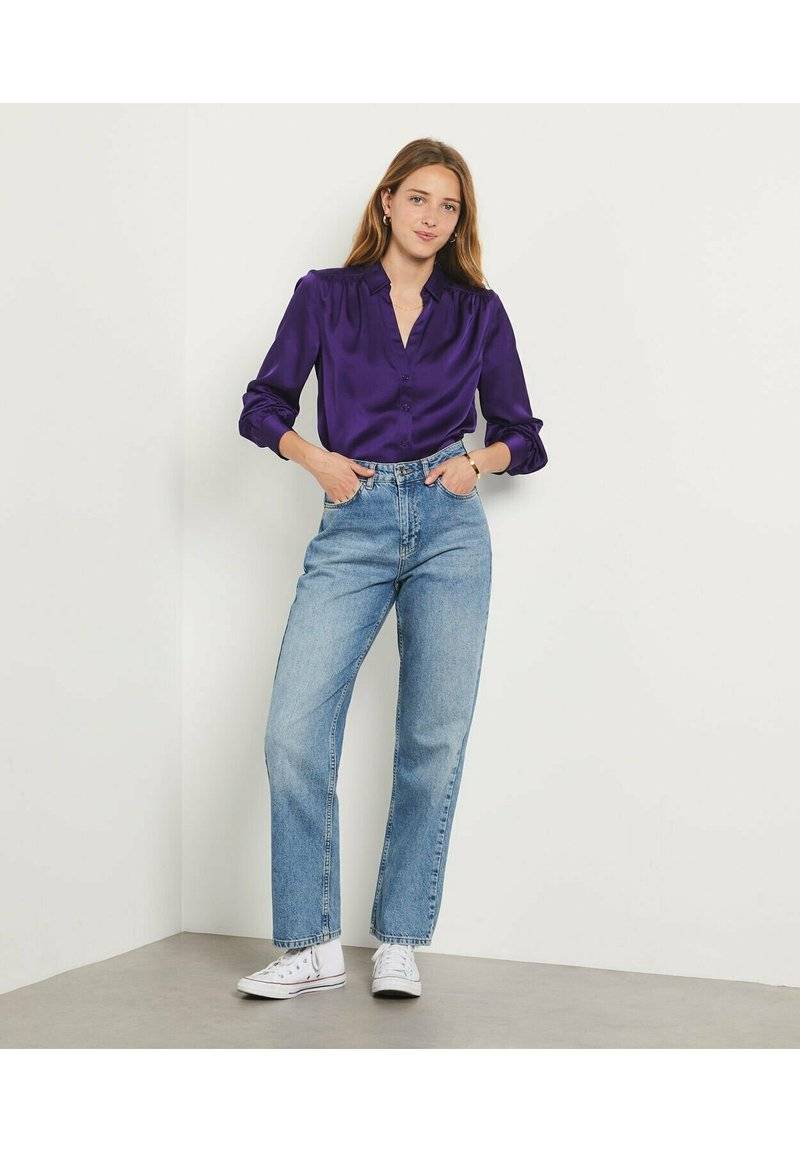 Etam Etam EOLYA - Button-down blouse - violet Meist gekauft