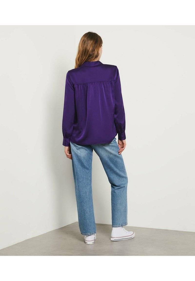 Etam Etam EOLYA - Button-down blouse - violet Meist gekauft