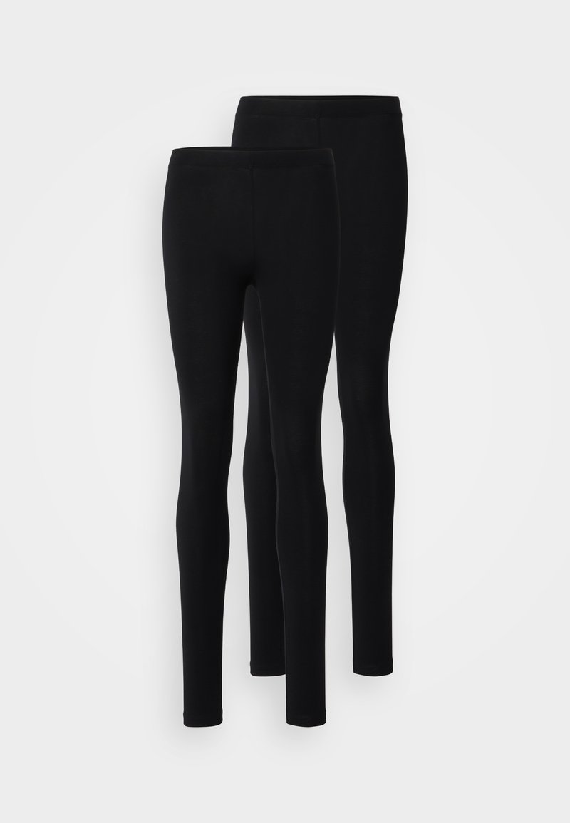 Even&Odd Even&Odd 2 PACK - Leggings - Trousers - black Kostenloser Versand