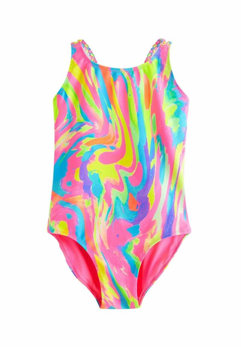 Next Next REGULAR FIT - Swimsuit - multi bright abstract print Versandkostenfrei