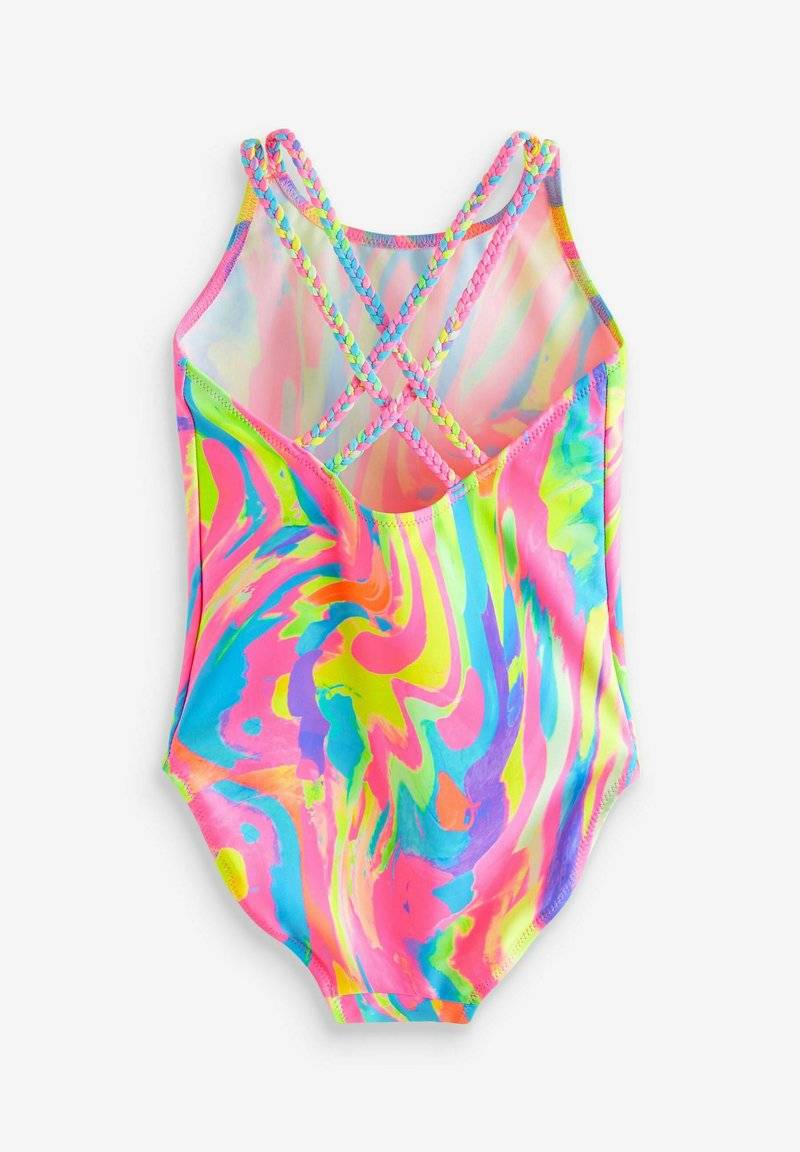 Next Next REGULAR FIT - Swimsuit - multi bright abstract print Versandkostenfrei