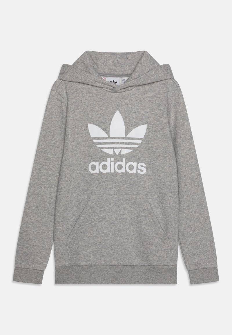 adidas Originals adidas Originals TREFOIL KIDS - Hoodie - medium grey heather Großer Ausverkauf