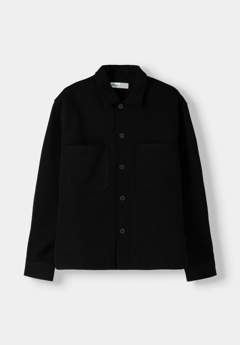 Bershka Bershka Summer jacket - black Flash Sale