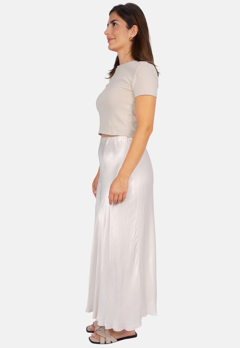 Seasons of April Seasons of April LILLY - Maxi skirt - creme Online Shopping
